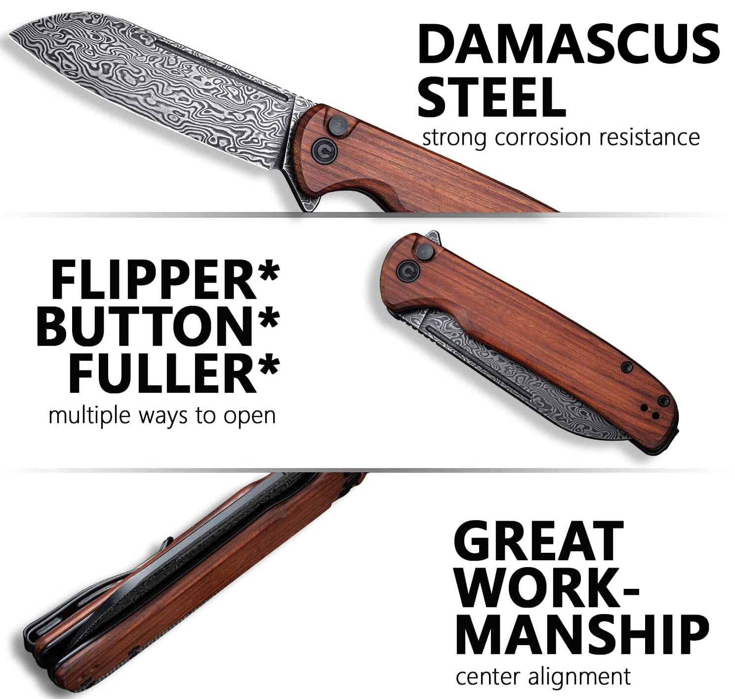 CIVIVI Chevalier Folding Pocket Knife - Image 6