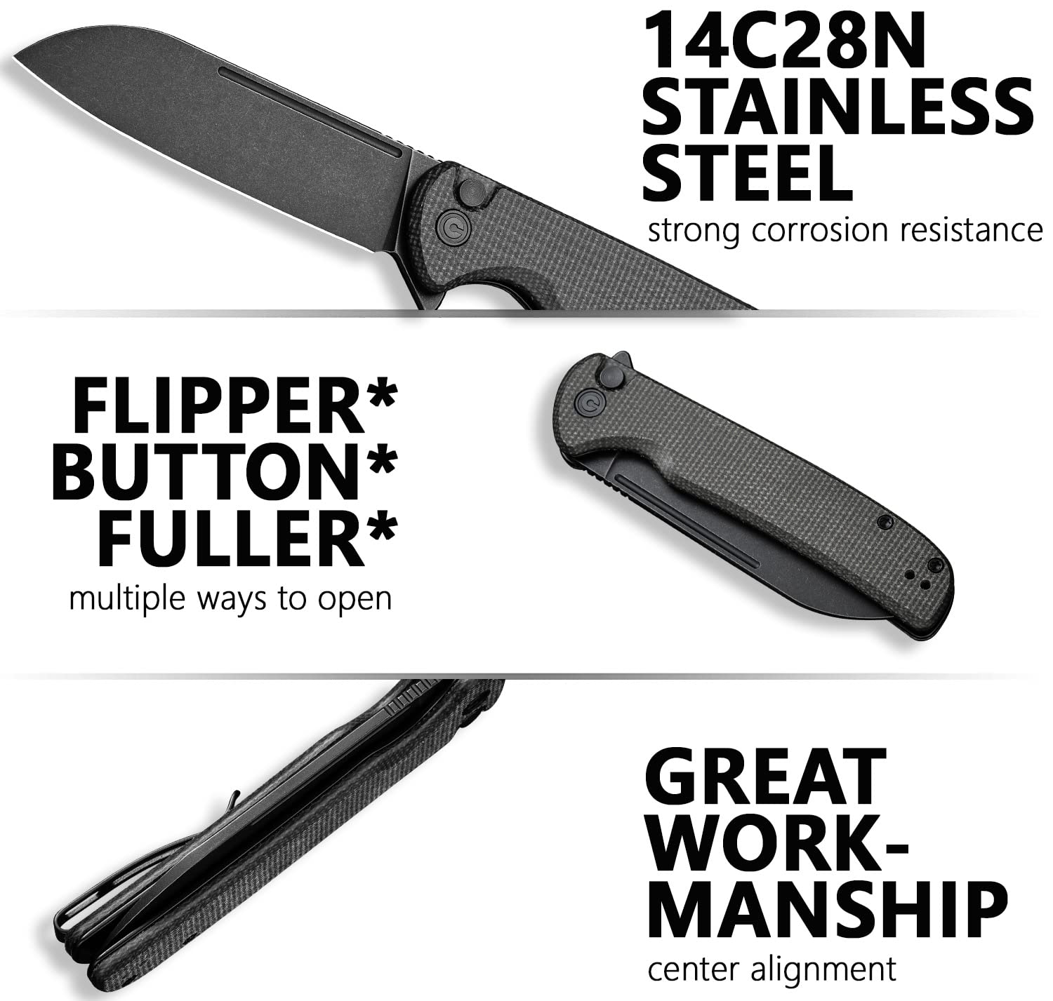 CIVIVI Chevalier Folding Pocket Knife - Image 5