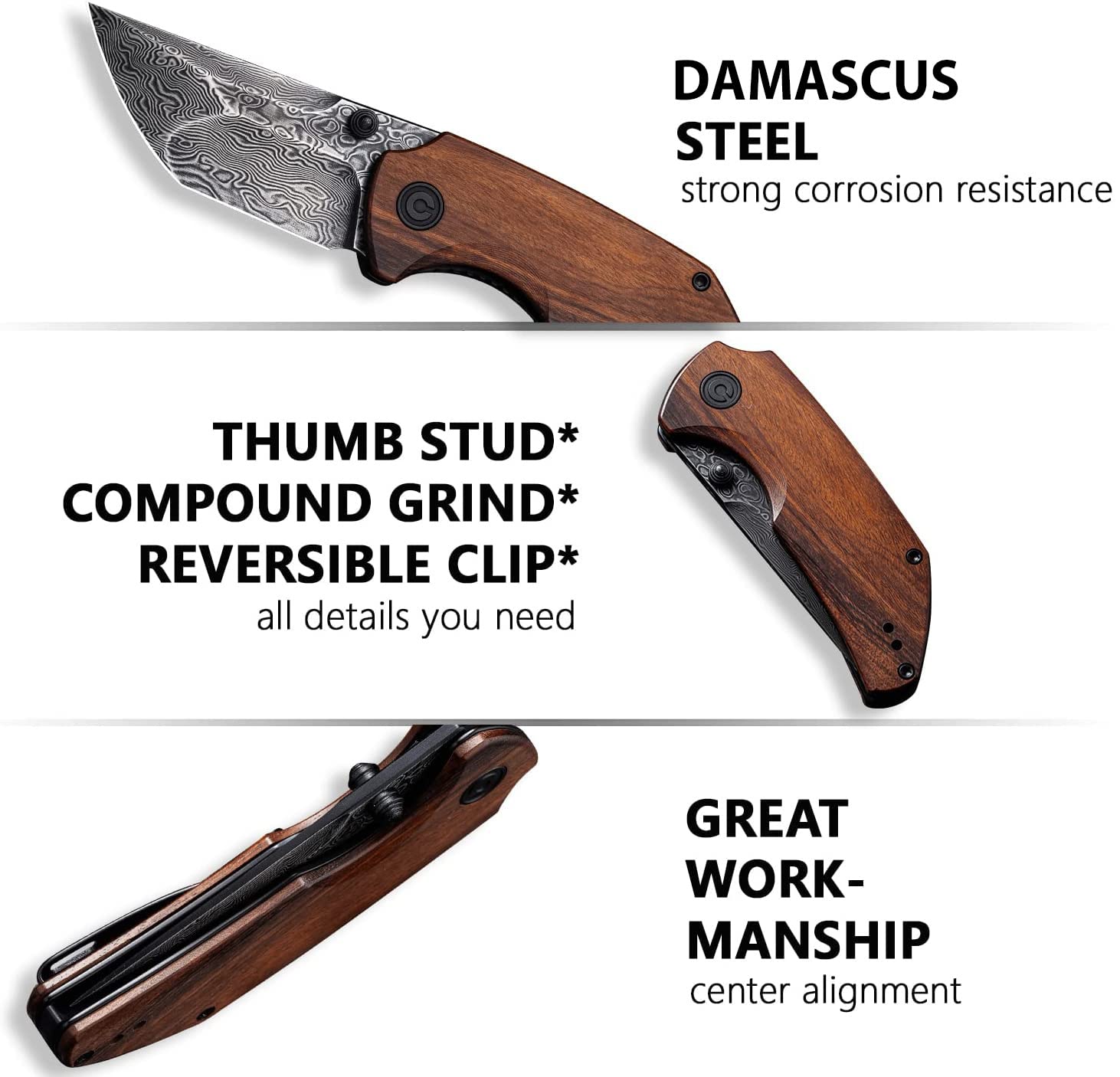 CIVIVI Thug 2 Pocket Knife C20028C - Image 3