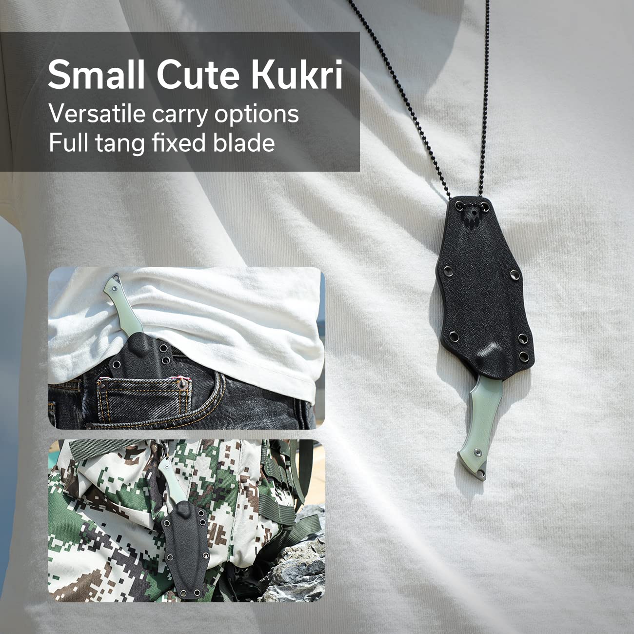 CIVIVI Vaquita II Fixed Blade Knife - Image 3