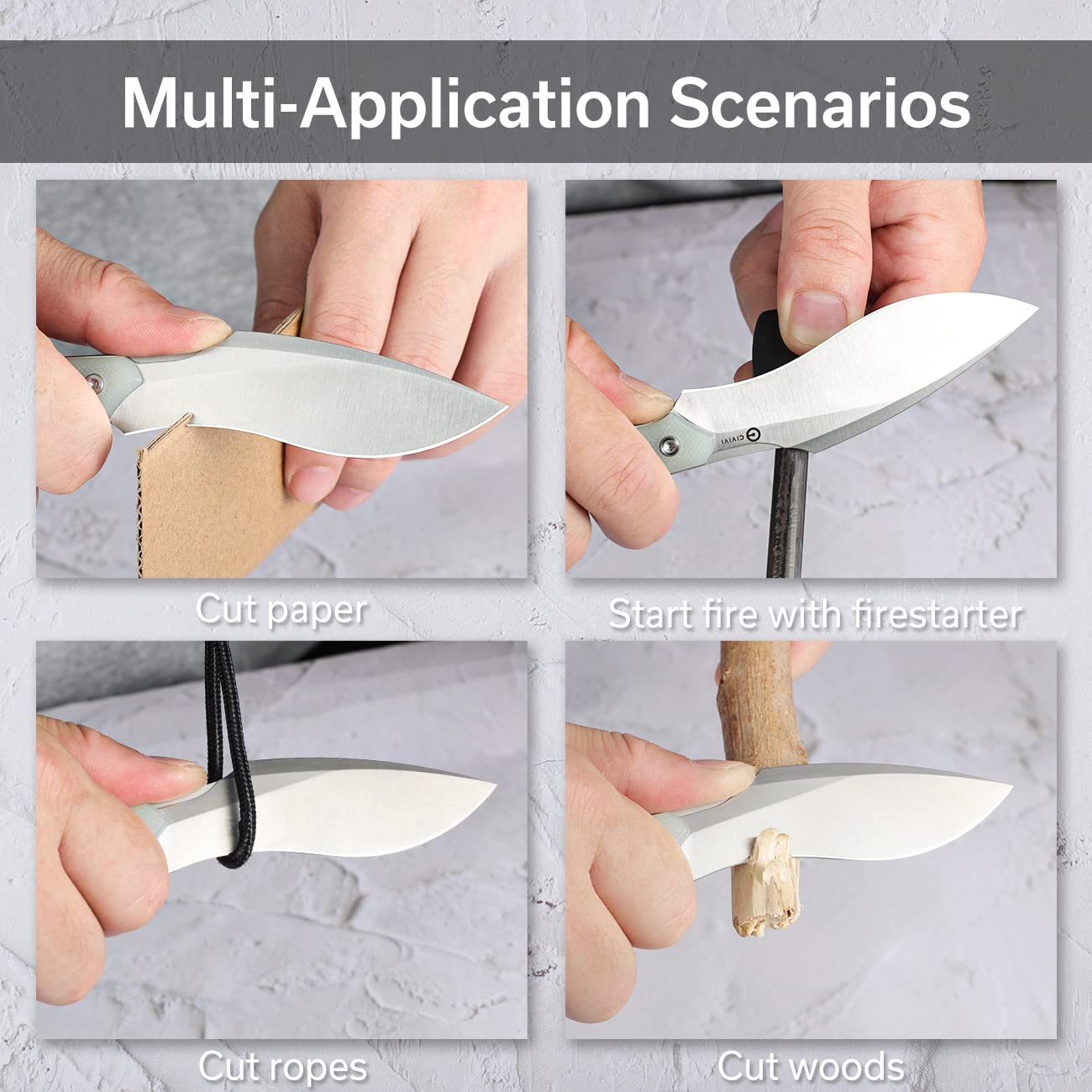 CIVIVI Vaquita II Fixed Blade Knife - Image 6