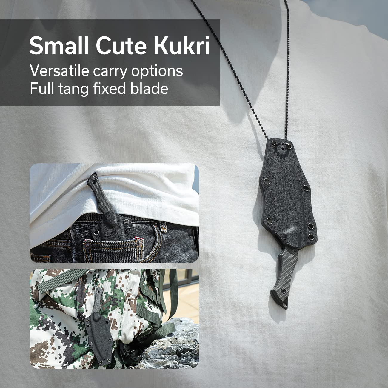 CIVIVI Vaquita II Fixed Blade Knife - Image 3