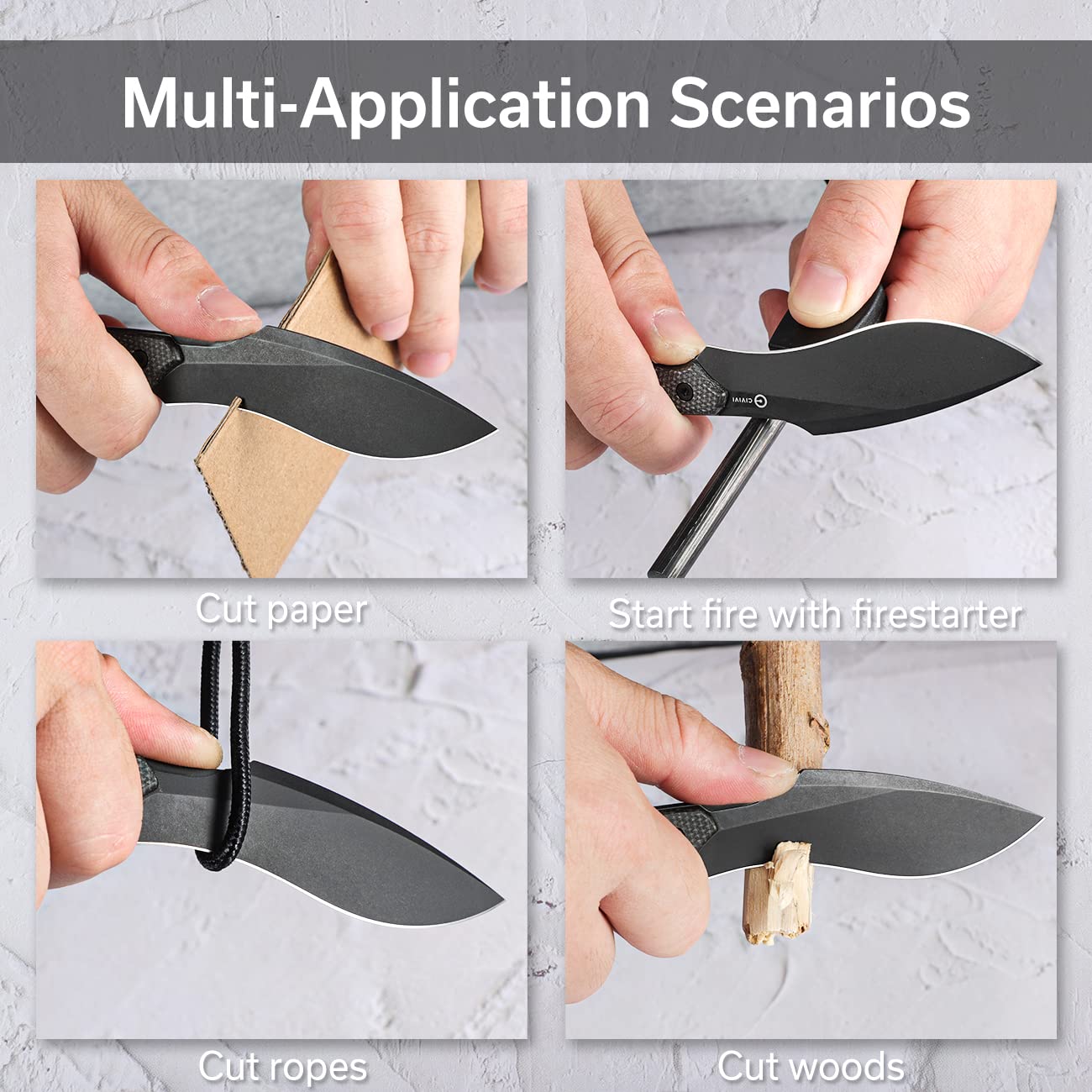 CIVIVI Vaquita II Fixed Blade Knife - Image 6